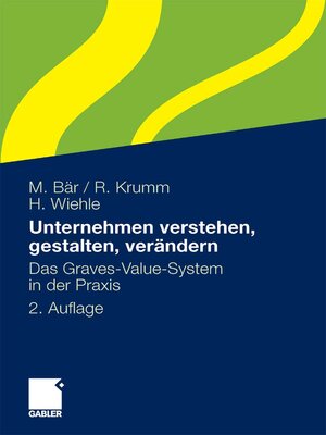 cover image of Unternehmen verstehen, gestalten, verändern